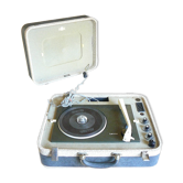 Valise turns barthe radio records model lenco year 1950