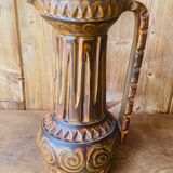Vase pitcher Huguette Bessone Vallauris 1960