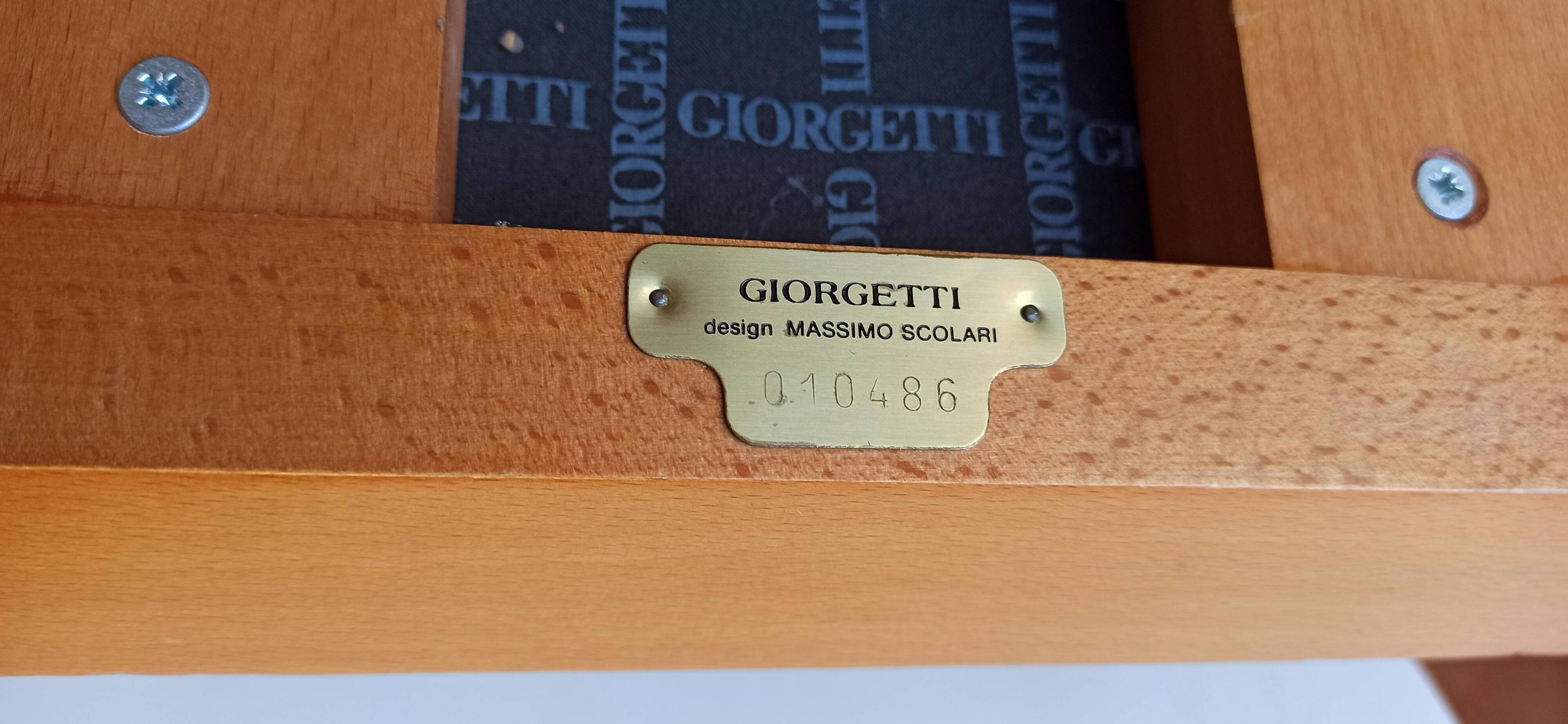 Giorgetti 'Spring' Office Chair by Massimo Scolari, 1990's.