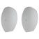 Pair of opaline glass wall sconces by Peill & Putzler, Germany