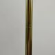 Oak and Brass Floor Lamp Marked “GO 12 WDH”, Sweden, 1950s