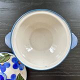 Porcelain candy dish with floral decoration