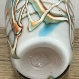 Blown glass vase