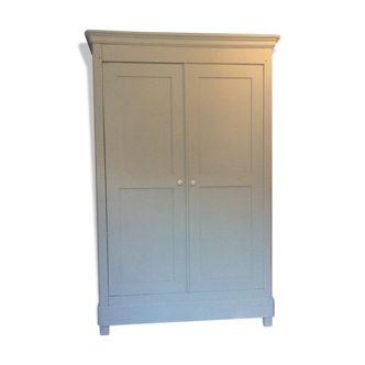 Louis Philippe period wardrobe renovated in 19th century solid oak