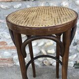 High cannage stool