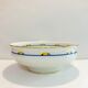 Large porcelain bowl pattern years 30-limoges france W Guerin&cie