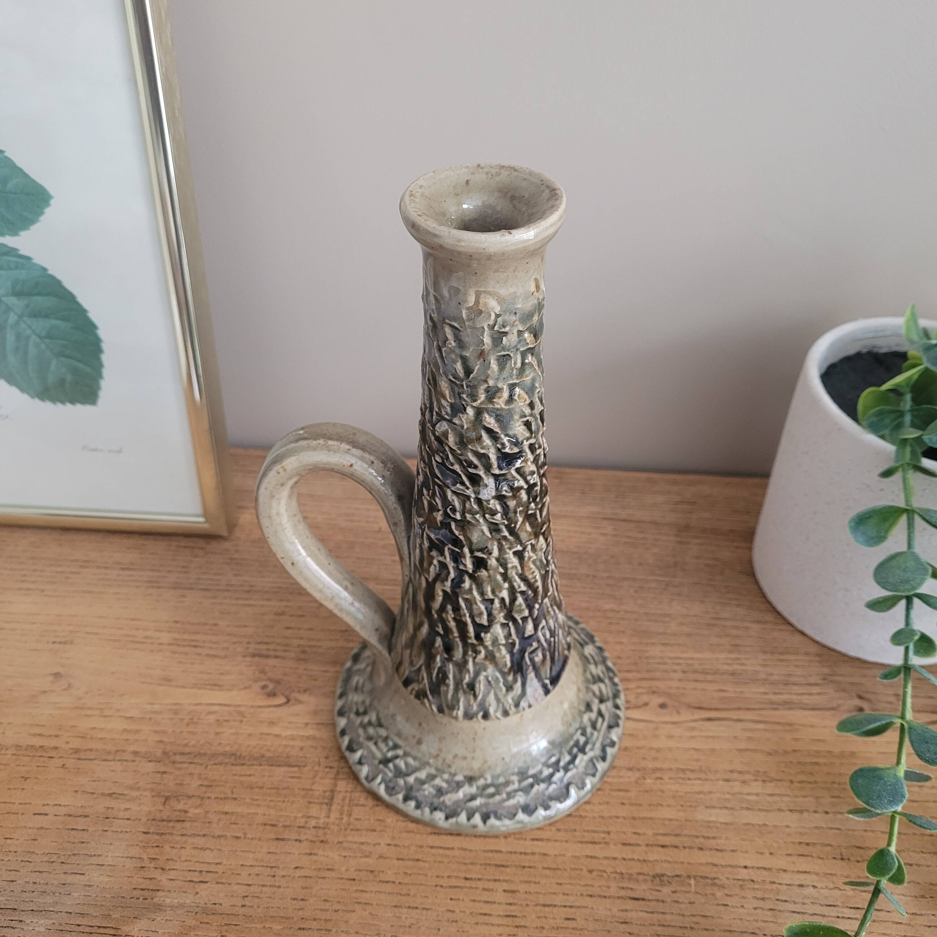 La Redoute x Selency ceramic candle holder 15 beige
