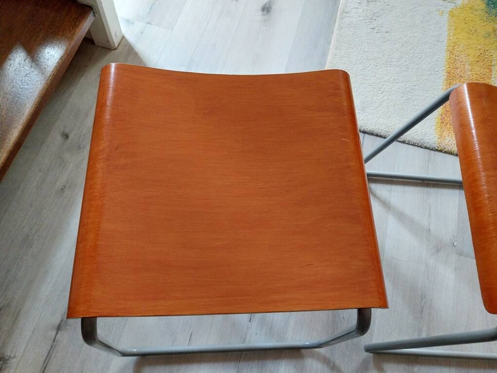 Duo vintage stools ikea kristian pallar design e. lilja lowenhielm