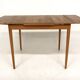 Teak "wallet" dining table, Sweden, 1960s