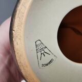 Ceramic table lamp from Danish Johgus, 1970s–80s.