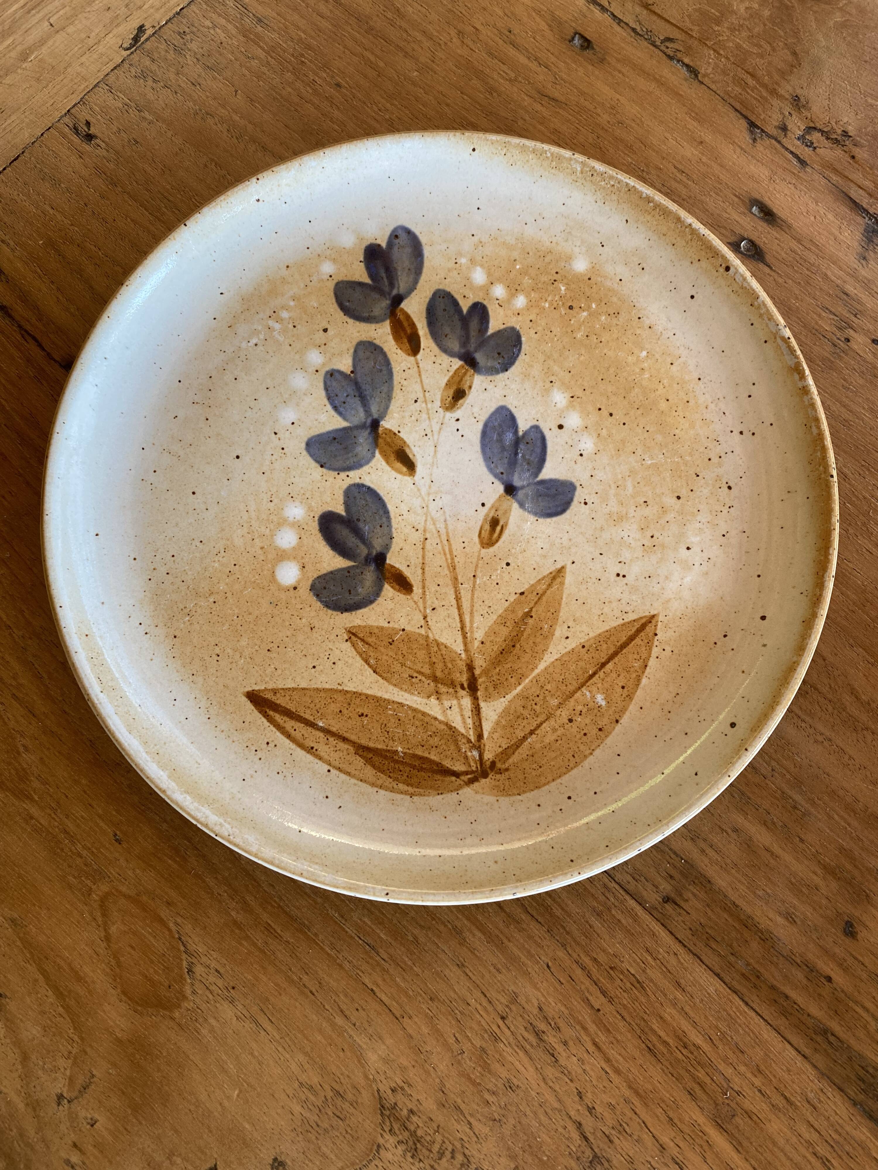 4 Gres du Marais dinner plates