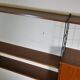 Mid Century String Shelving Unit in Teak with Secretary Cabinet, 1960s