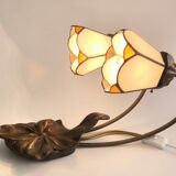 Tiffany Style French Art Nouveau Lamp