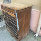 Old printing furniture