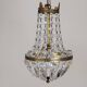 Hot air balloon tassel chandelier