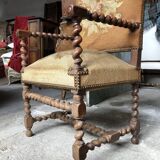 Louis XIII style armchairs