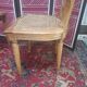 Louis XVI style medallion chairs, canned seat and back