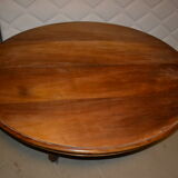 Table de style Napoléon III en noyer