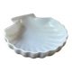 Vintage ceramic shell-shaped dish