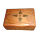 rectangle box India, wood & copper