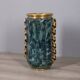 Large 1950s vintage decorated ceramic vase, Italian design