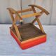 Vintage tilting footrest