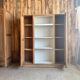 Art Deco oak library cabinet (renovated)