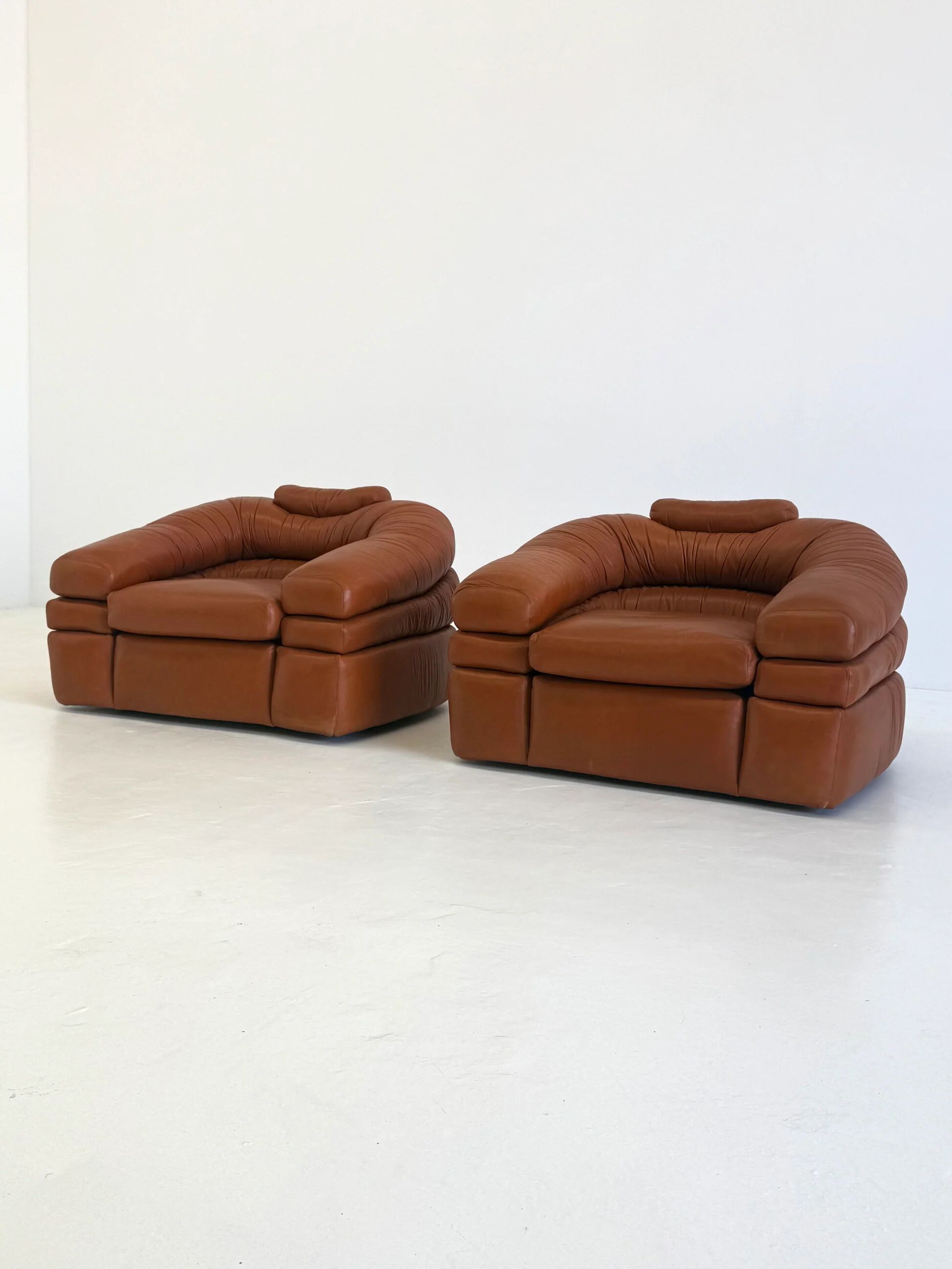 Straccio lounge chairs by De Pas, D’Urbino and Lomazzi for Zanotta