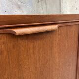 Vintage Scandinavian high sideboard 1960