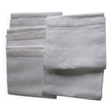 5 serviettes de table anciennes