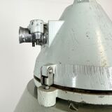 Industrial explosion proof lamp with aluminium shade from Elektrosvit, 1970s