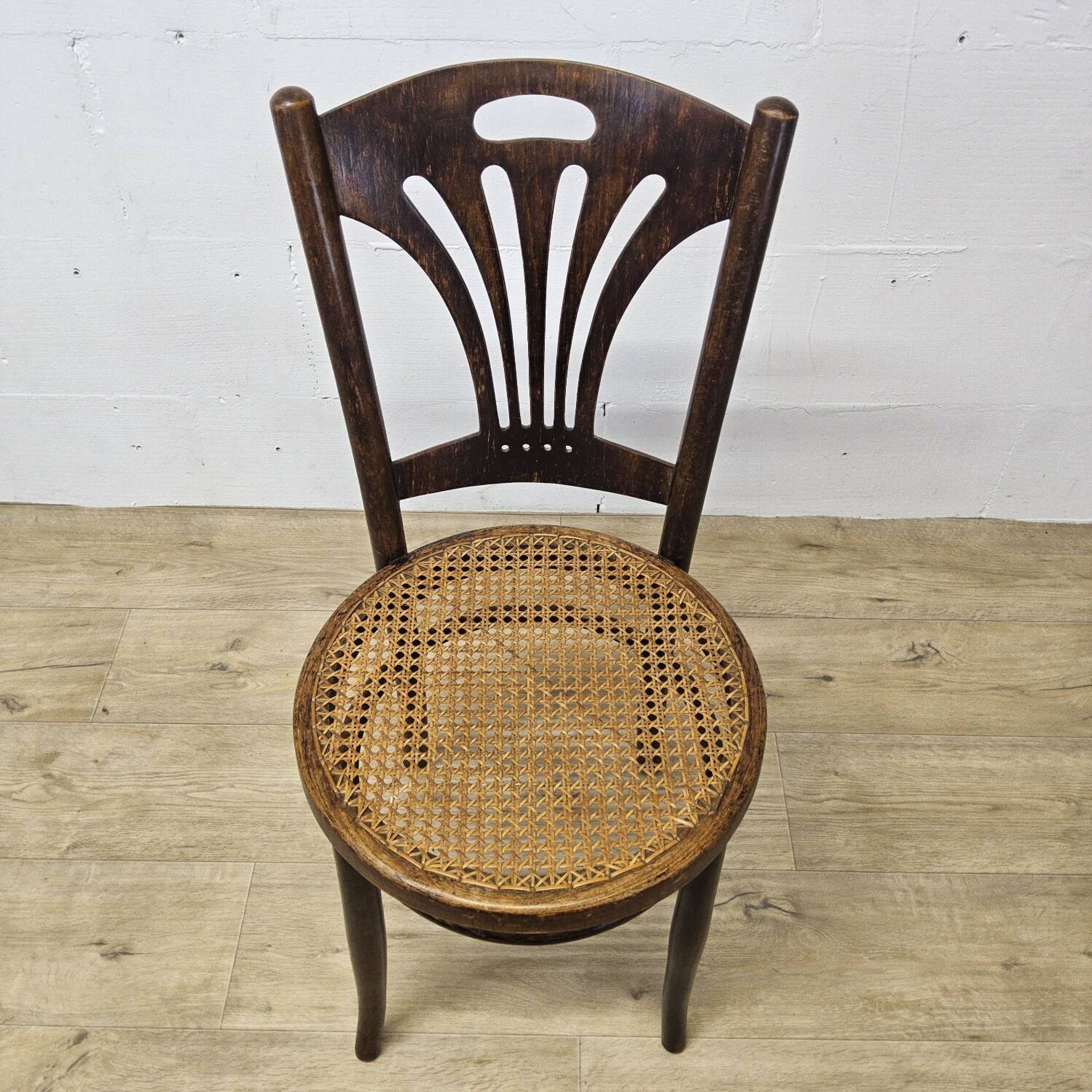 Antique Viennese chair Art Nouveau by Jakob and Josef Kohn (Thonet)