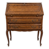 Secrétaire ancien en chêne avec tiroirs