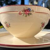 Salins sauce boat with integrated saucer