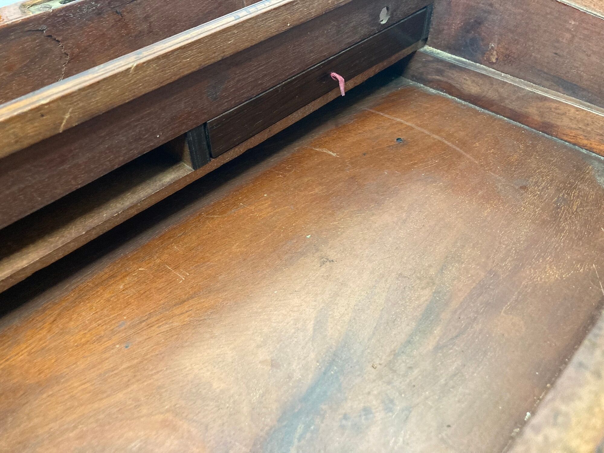 Former mahogany naval officer writing machinery Empire late nineteenth century