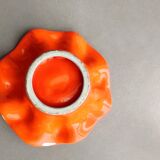 orange 70s pocket/ashtray