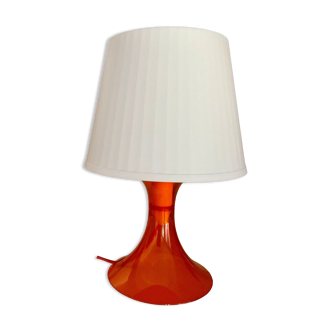 Lampe plexi orange ikea années 90 Carl Ojerstam