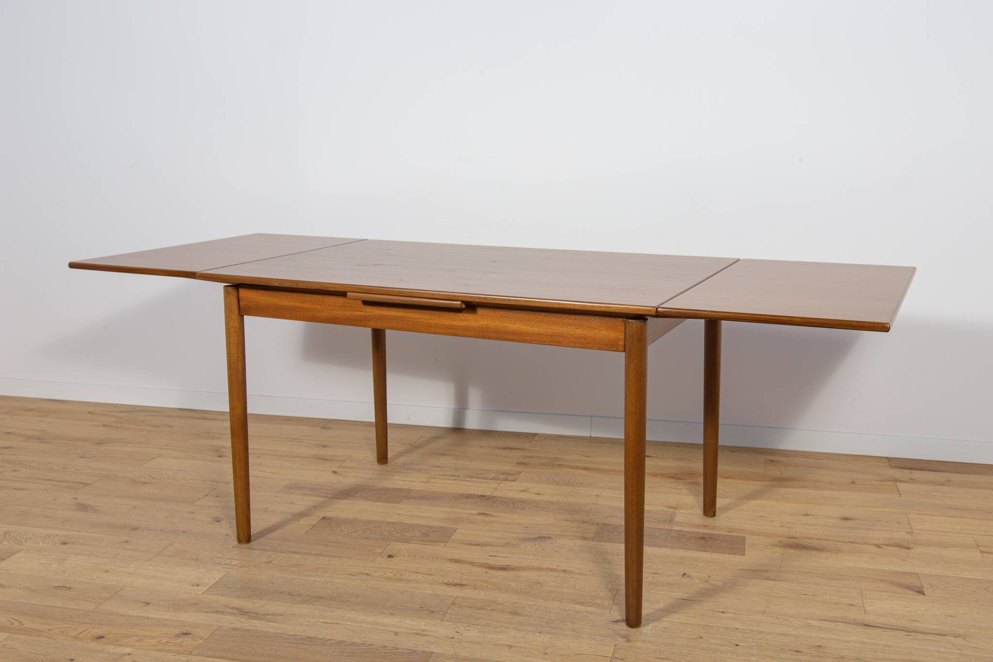 Table de salle à manger extensible en teck, style Mid-Century, Danemark, années 1960