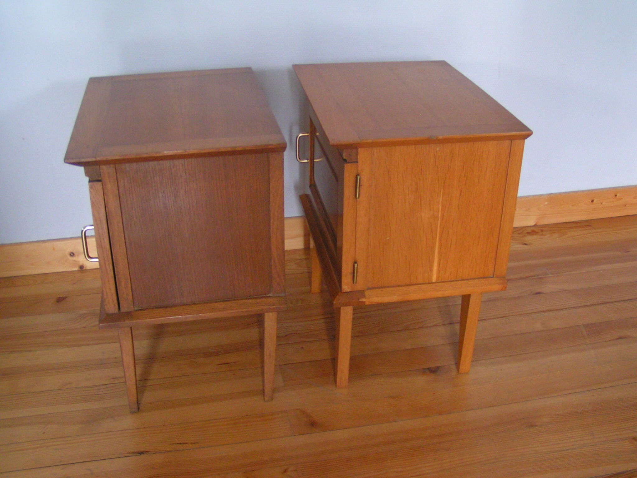 Compass feet bedside tables
