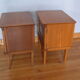 Compass feet bedside tables