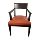 Fauteuil St James en cuir Muscat Philippe Hurel