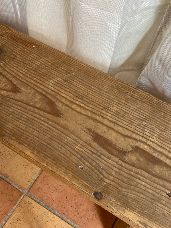 Authentique  banc de ferme en sapin