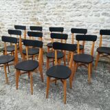 Set of 12 bistro chairs