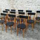 Lot de 12 chaises de bistrot