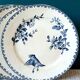 Sarreguemines set of 6 dessert plates model blue favorite