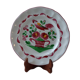 Decorative hand-painted ceramic plate 50s-60s