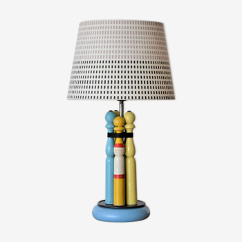 Table lamp bowling game