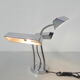 Vintage desk lamp with 3 chromed shades