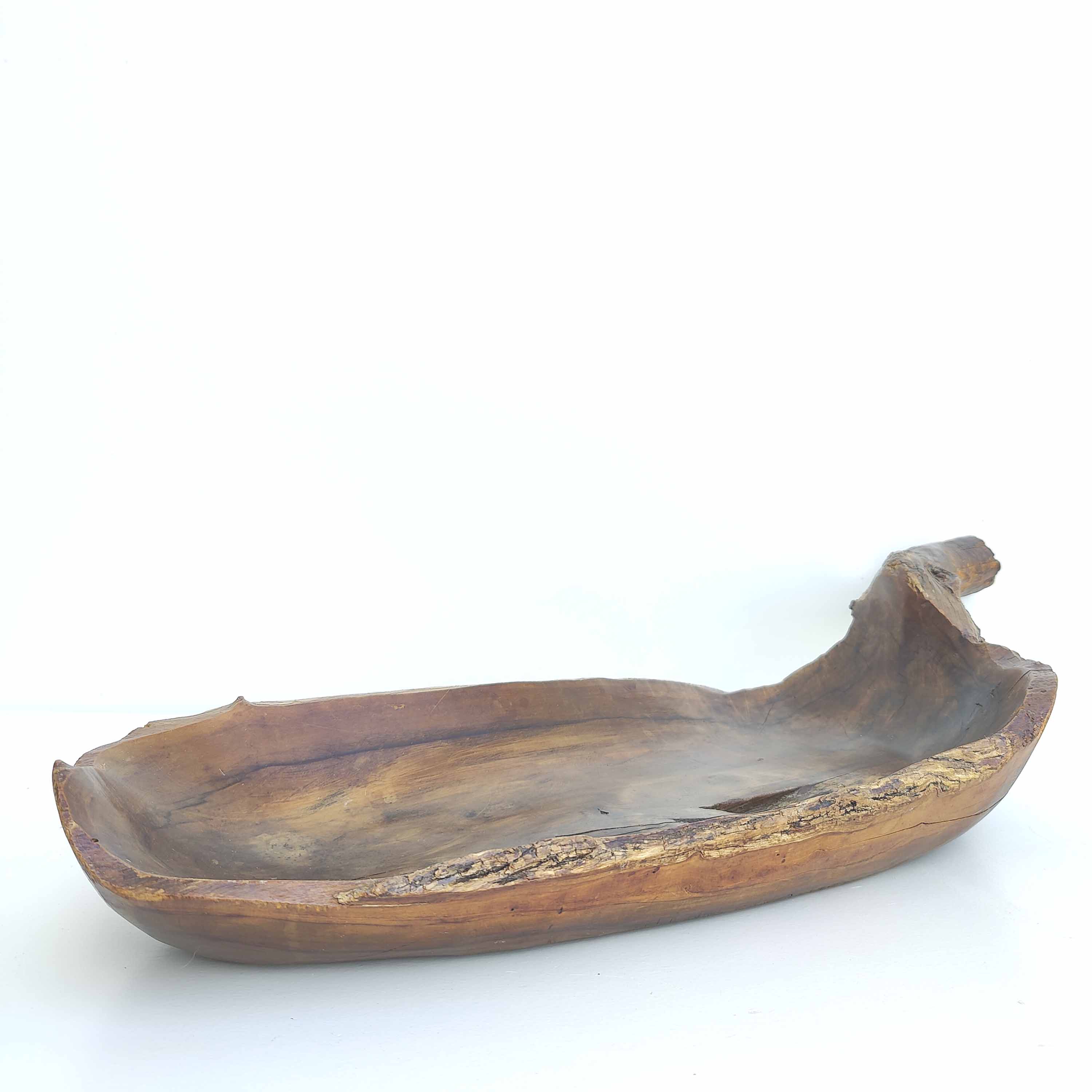 Brutalist fruit cut vintage art-popular in solid wood