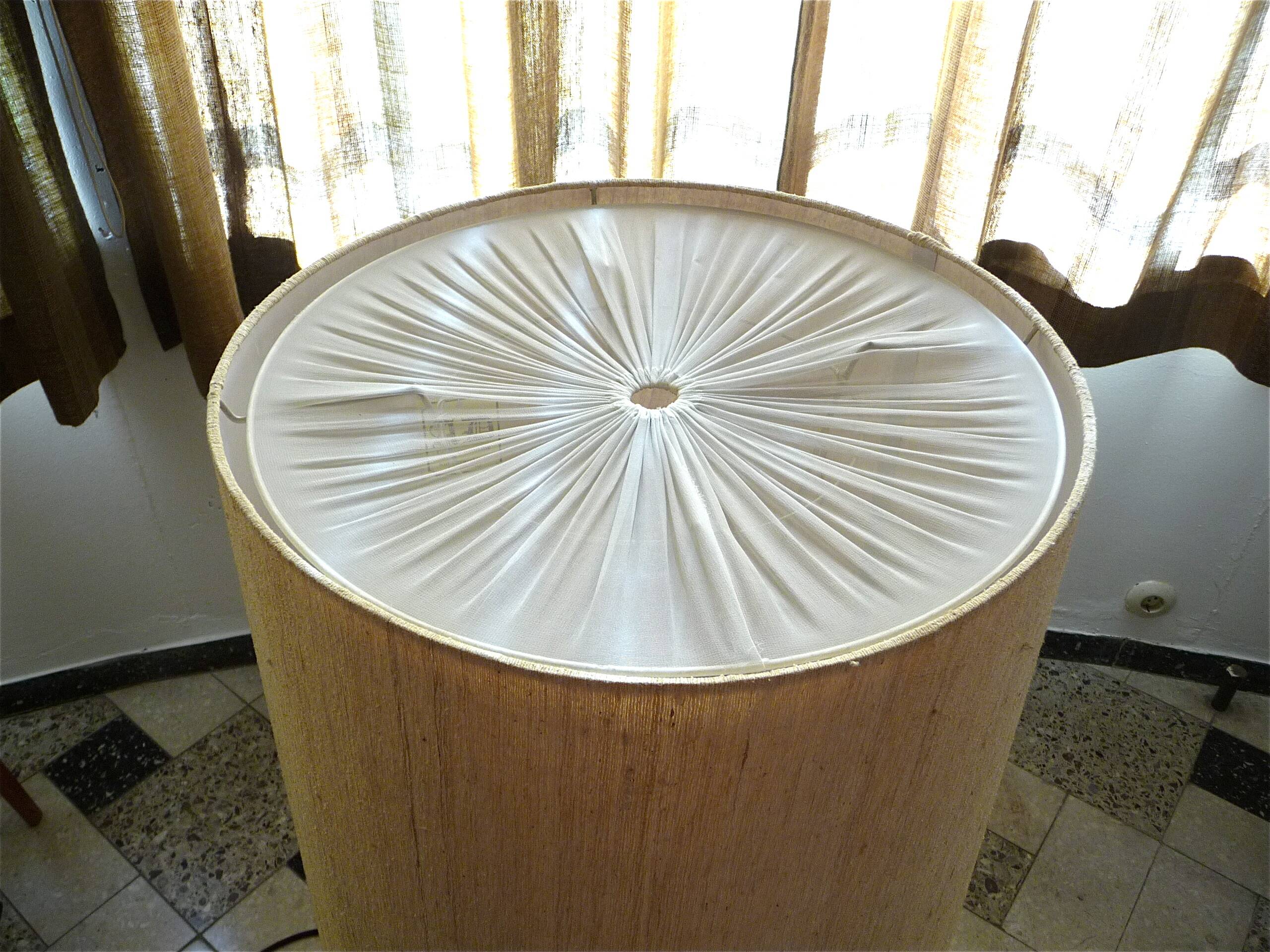 Set of 2 Ceramic Large Floor or Table Lamps by Georges Pelletier for Accolay, France 1960s